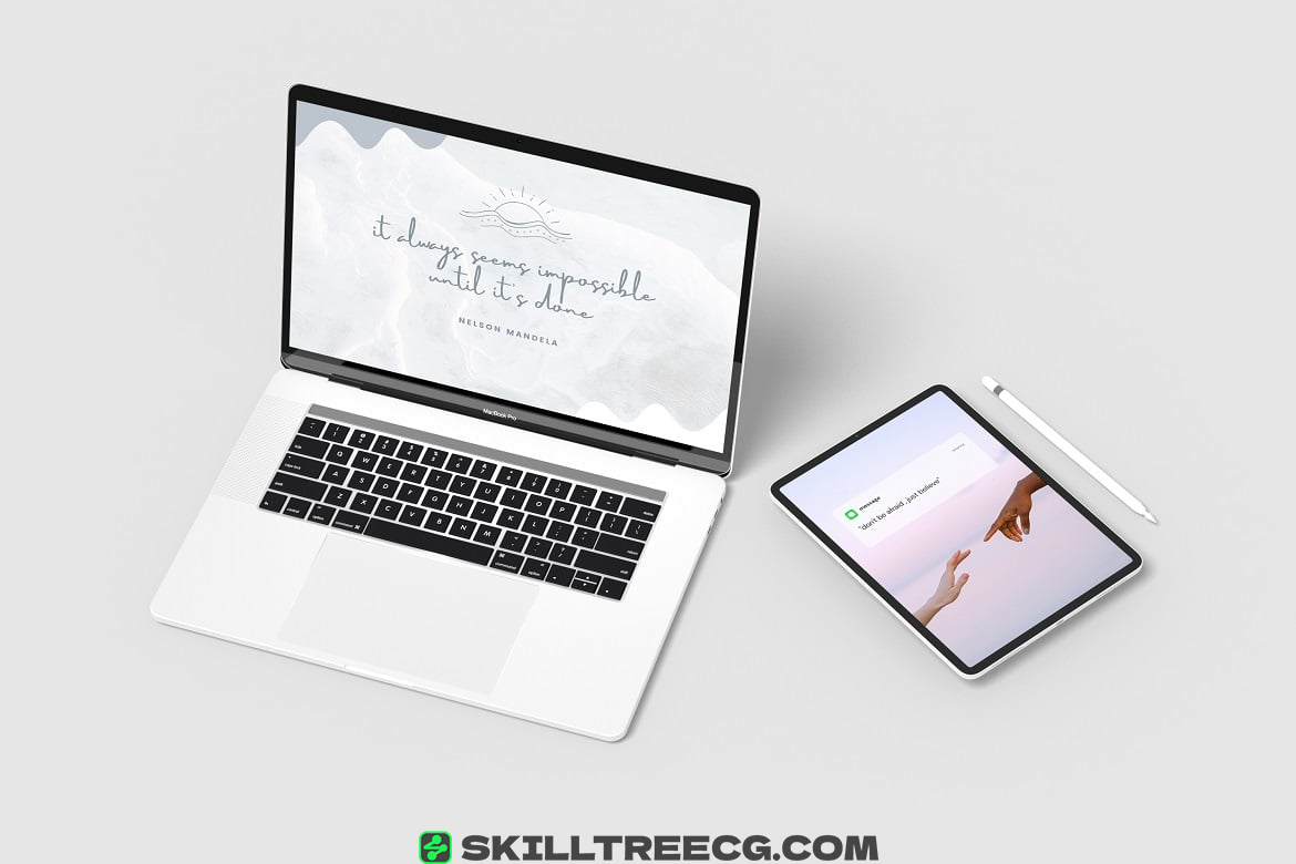 图片[5]-Macbook and iPad Pro Mockup（984563）-技能树